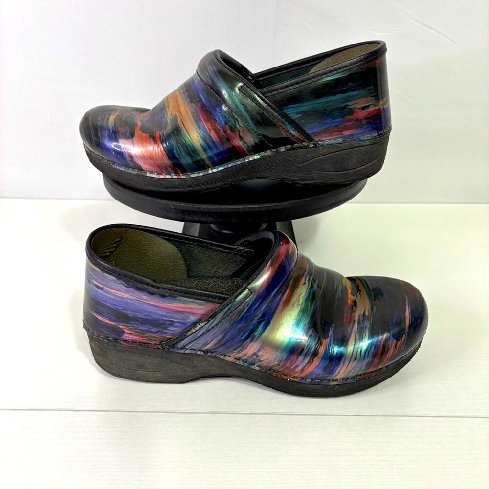 DANSKO, leather, multicolor, sz40/9.5